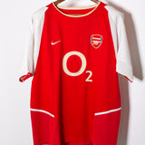 Arsenal 2002-04 Henry Player Issue Home Kit (L)