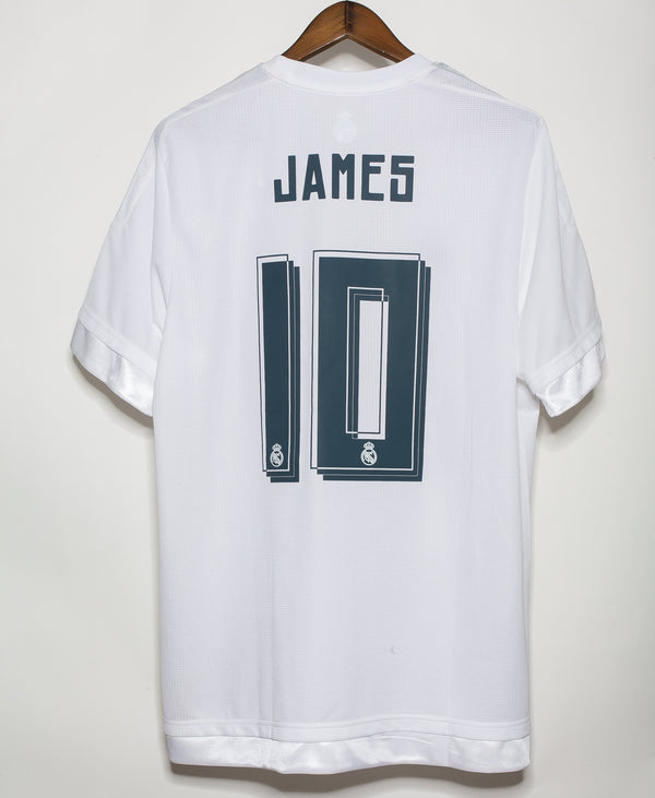 Real Madrid 2015-16 James Home Kit BNWT (XL)