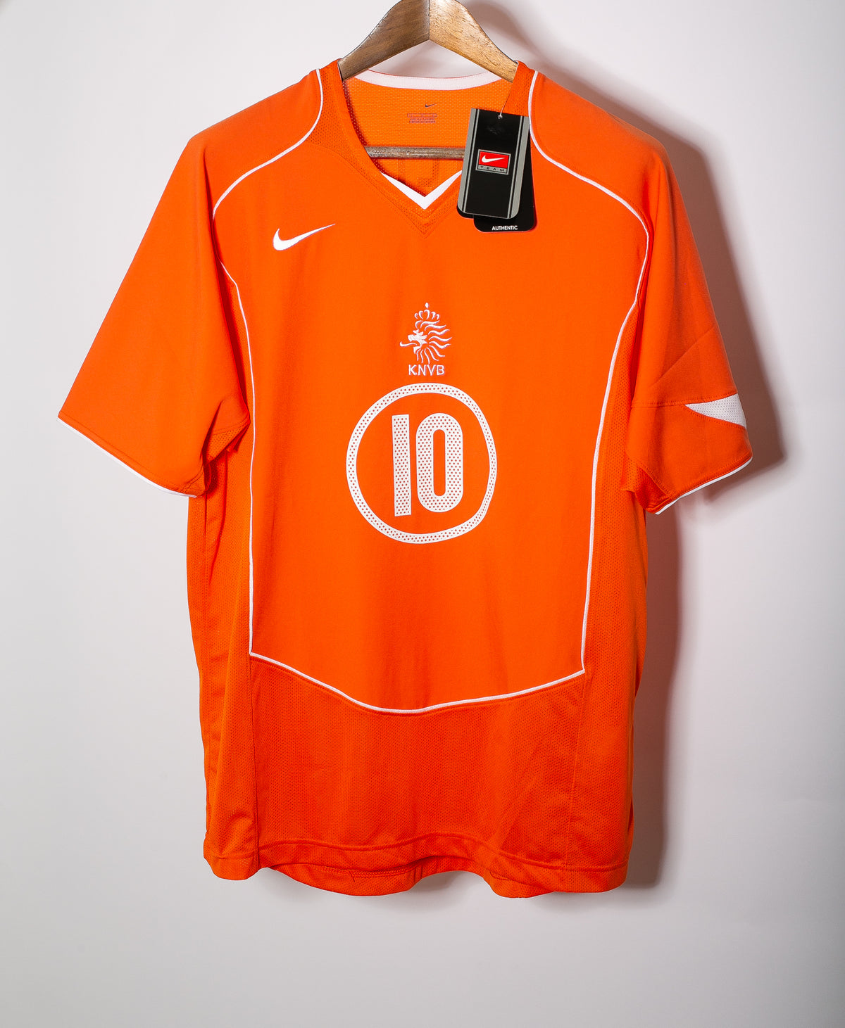 Netherlands 2004 V. Nistelrooy Home Kit NWT (L)