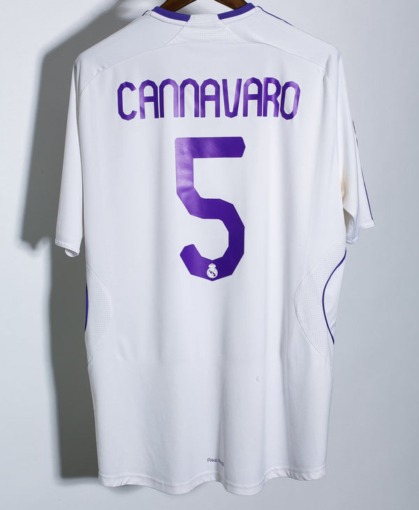 Real Madrid 2007-08 Cannavaro Home Kit (XL)