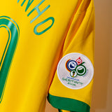 Brazil 2006 Ronaldinho Home Kit (M)
