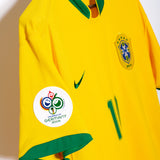 Brazil 2006 Ronaldinho Home Kit (M)