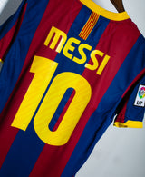 Barcelona 2010-11 Messi Home Kit (M)