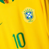 Brazil 2006 Ronaldinho Home Kit (M)