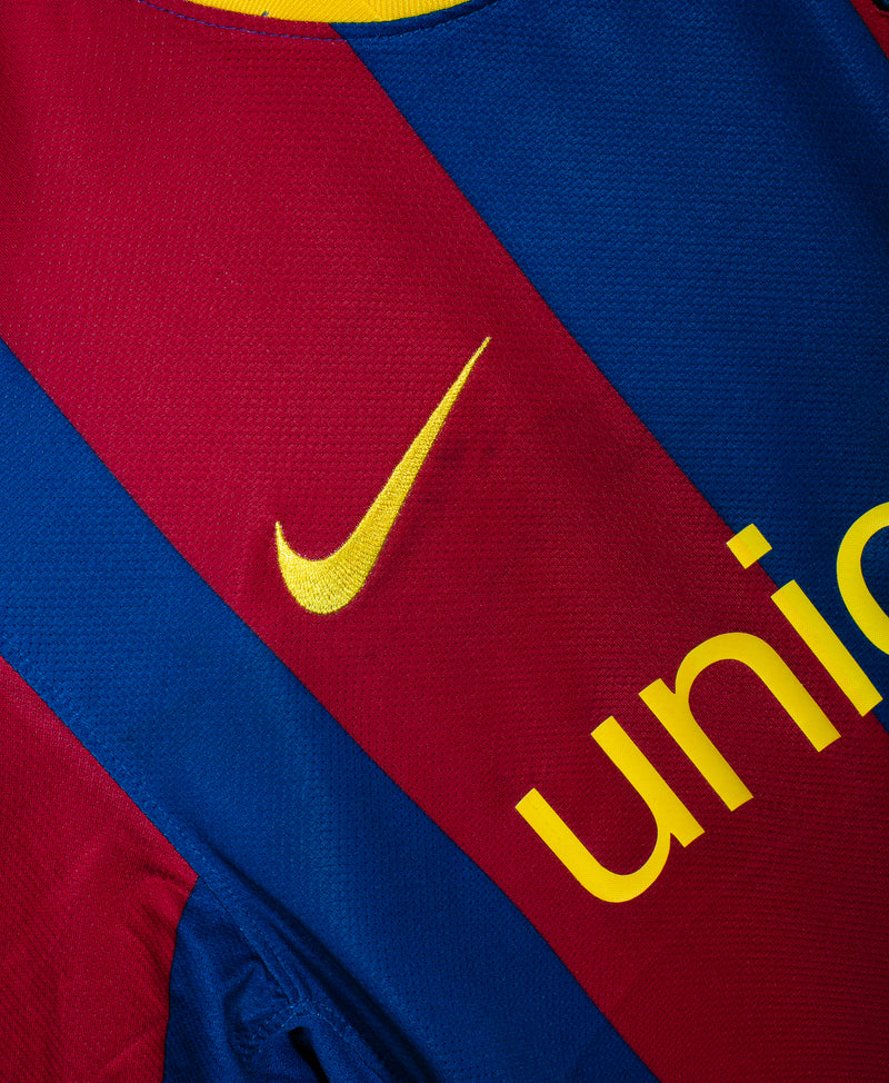 Barcelona 2010-11 Messi Home Kit (M)