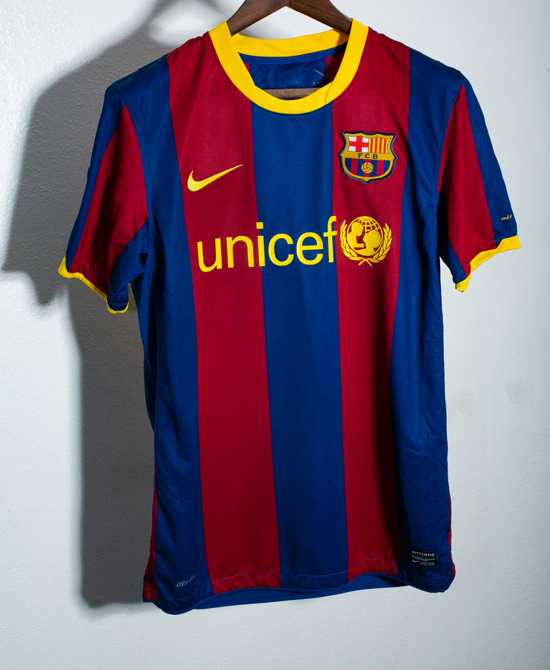 Barcelona 2010-11 Messi Home Kit (M)