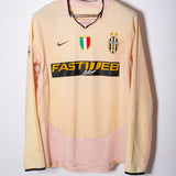 Juventus 2003-04 Del Piero Long Sleeve Away Kit (L)