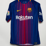 Barcelona 2017-18 Messi Home Kit (M)