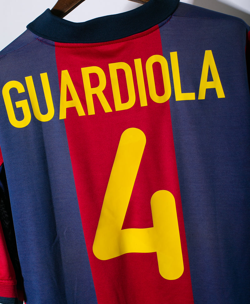 Barcelona 2000-01 Guardiola Home Kit (M)