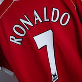 Manchester United 2006-07 Ronaldo Home Kit (L)