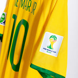 Brazil 2014 Neymar Jr Home Kit (2XL)
