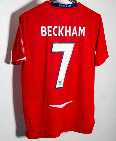 England 2008 Beckham Away Kit (M)