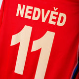 Czech Republic 2002 Nedved Long Sleeve Home Kit (2XL)