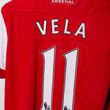 Arsenal 2010-11 Vela Home Kit (L)