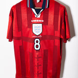 England 1998 Gascoigne Away Kit (M)