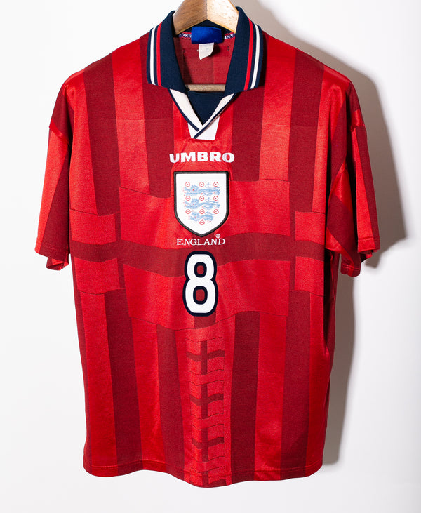 England 1998 Gascoigne Away Kit (M)