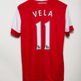 Arsenal 2010-11 Vela Home Kit (L)