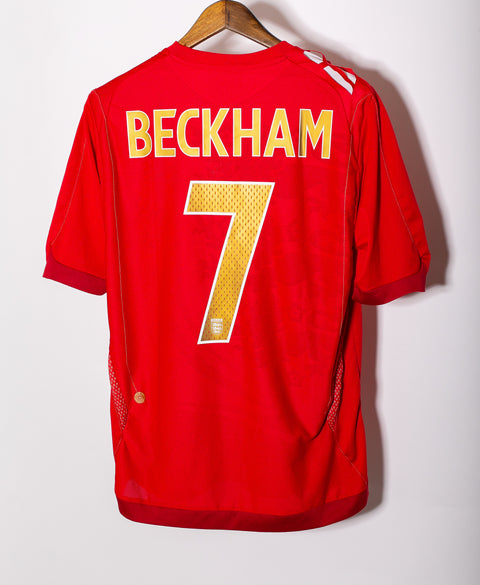 England 2006 Beckham Away Kit (L)