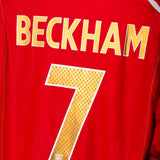 England 2006 Beckham Away Kit (L)