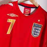 England 2006 Beckham Away Kit (L)