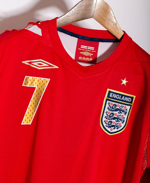 England 2006 Beckham Away Kit (L)