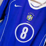 Brazil 2004 Kaka Away Kit (L)