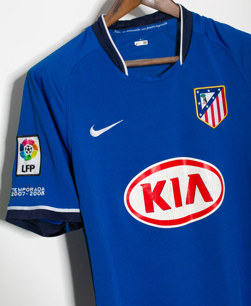 Atletico Madrid 2007-08 Forlan Away Kit (M)