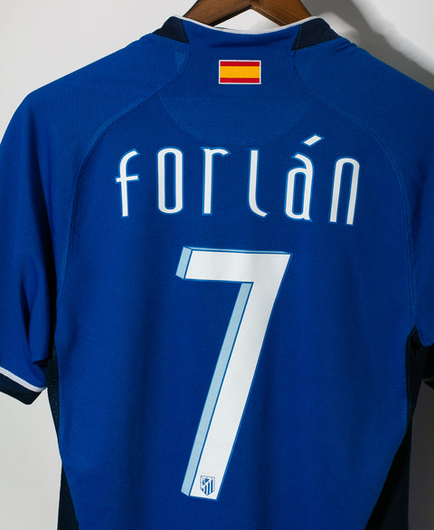 Atletico Madrid 2007-08 Forlan Away Kit (M)