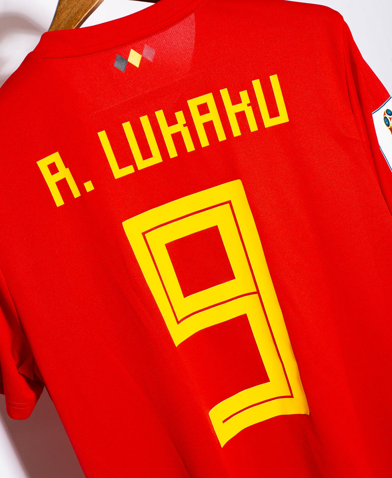 Belgium 2018-19 Lukaku Home Kit (L)