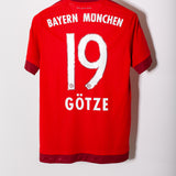 Bayern Munich 2015-16 Gotze Home Kit (S)