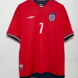 England 2002 Beckham Reversible Away Kit (XL)