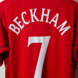 England 2002 Beckham Reversible Away Kit (XL)