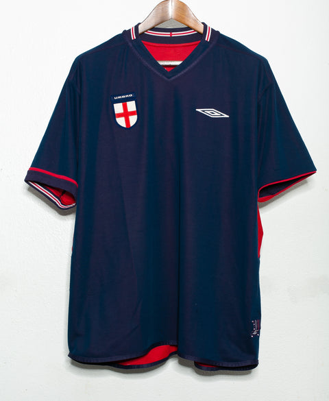 England 2002 Beckham Reversible Away Kit (XL)