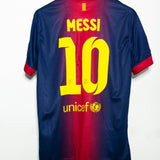 Barcelona 2012-13 Messi Home Kit (L)
