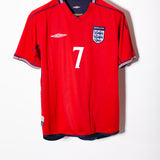 England 2002 Beckham Away Kit (M)