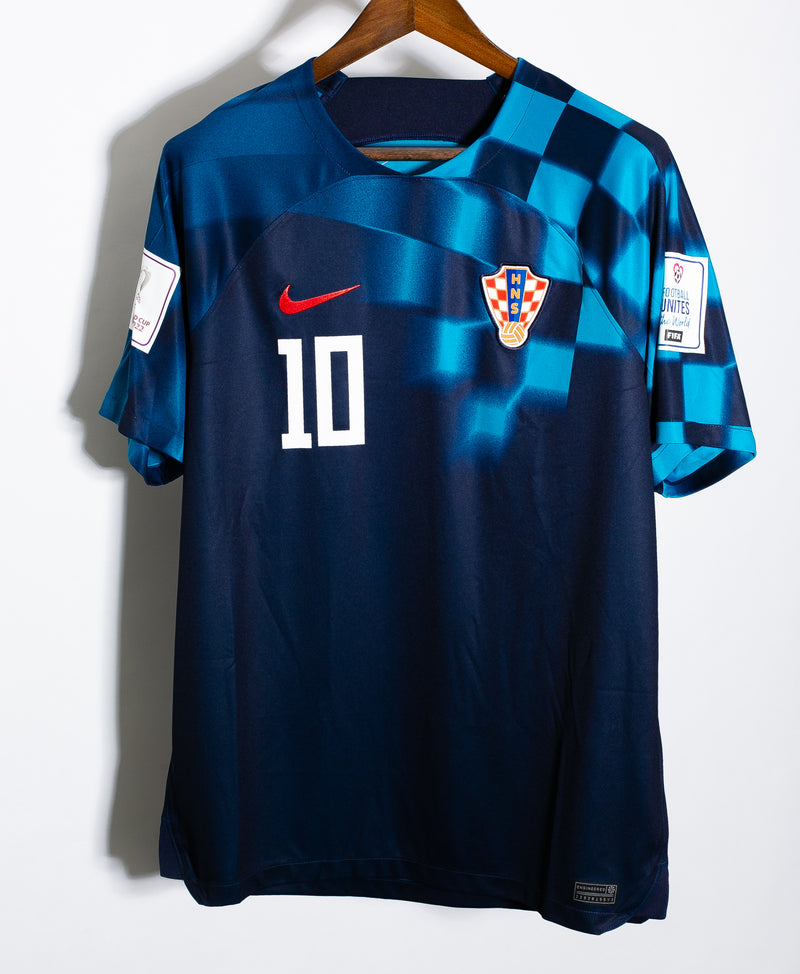 Croatia 2022 Modric Away Kit (L)