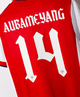 Arsenal 2021-22 Aubameyang Home Kit NWT (M)