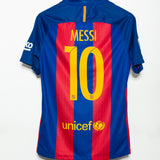 Barcelona 2016-17 Messi Home Kit (S)