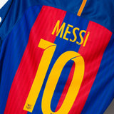 Barcelona 2016-17 Messi Home Kit (S)