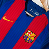 Barcelona 2016-17 Messi Home Kit (S)