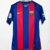 Barcelona 2016-17 Messi Home Kit (S)