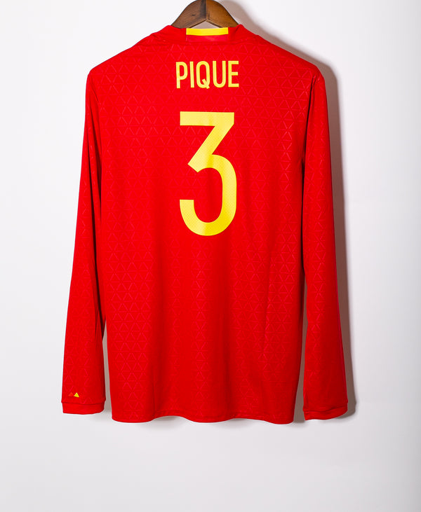 Spain 2016 Pique Long Sleeve Home Kit NWT (L)