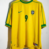 Brazil 1998 Ronaldo Home Kit (XL)