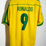 Brazil 1998 Ronaldo Home Kit (XL)