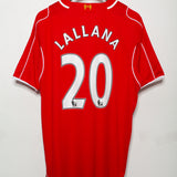 Liverpool 2014-15 Lallana Home Kit (XL)