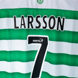Celtic 2003-04 Larsson Home Kit (2XL)