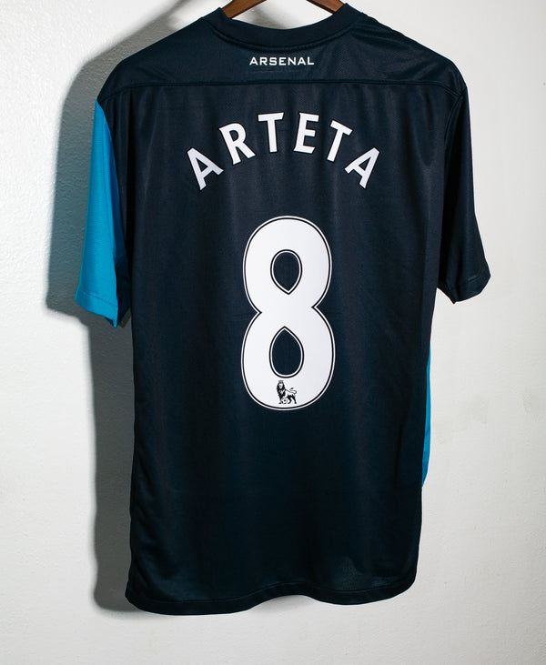 Arsenal 2011-12 Arteta Away Kit (XL)