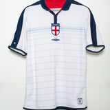 England 2004 Beckham Home  Reversible  Kit (L)