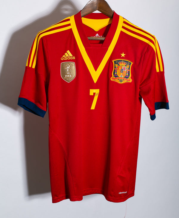 Spain 2013 David Villa Home Kit (M)