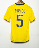 Barcelona 2008-09 Puyol Away Kit (S)